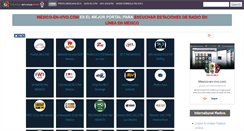 Desktop Screenshot of mexico-en-vivo.com